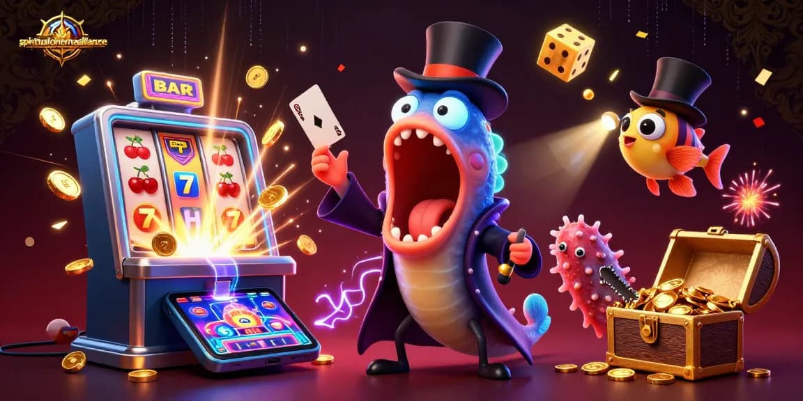 Play exciting games with spiritualcinemaalliance as vibrant casino elements burst into action.