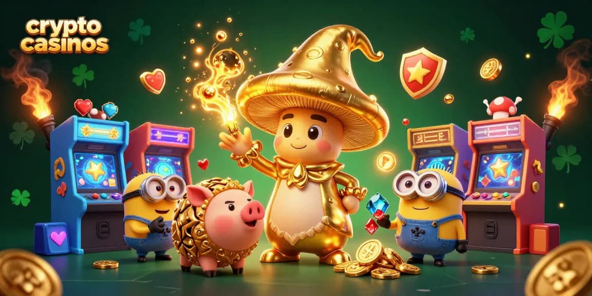 Les crypto casinos offrent des jeux innovants et des gains rapides grâce à des personnages colorés et dynamiques.