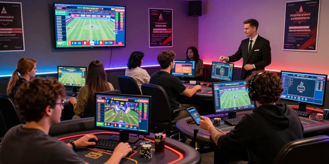 Engaging scene of online betting with newbet4d showing active participants and immersive gaming atmosphere