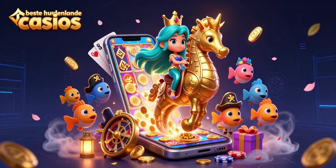 Experience the adventure with beste buitenlandse casinos through playful fish and a mermaid princess!