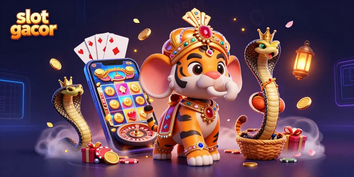 Experience thrilling slot gacor action with vibrant visuals and dynamic gameplay elements.