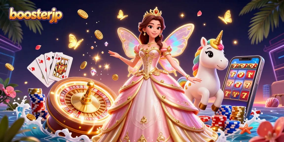 Boost your chances with boosterjp in a vibrant casino scene full of excitement and winning possibilities.