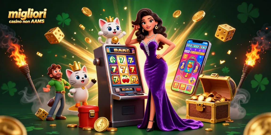 Gira per vincere nei migliori casino non AAMS con emozionanti slot machine e jackpot!