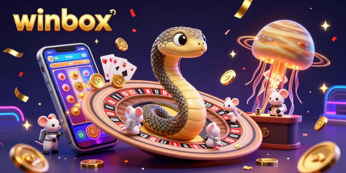 Engage in thrilling winbox adventures with astronauts betting around a cosmic roulette wheel.