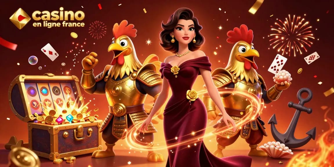 Découvrez des jeux passionnants sur casino en ligne france avec des personnages vibrants et des éléments de casino dynamiques.