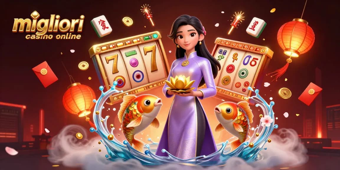 Vivi il fascino dei migliori casino online con slot machine vivaci e una scena incantevole.