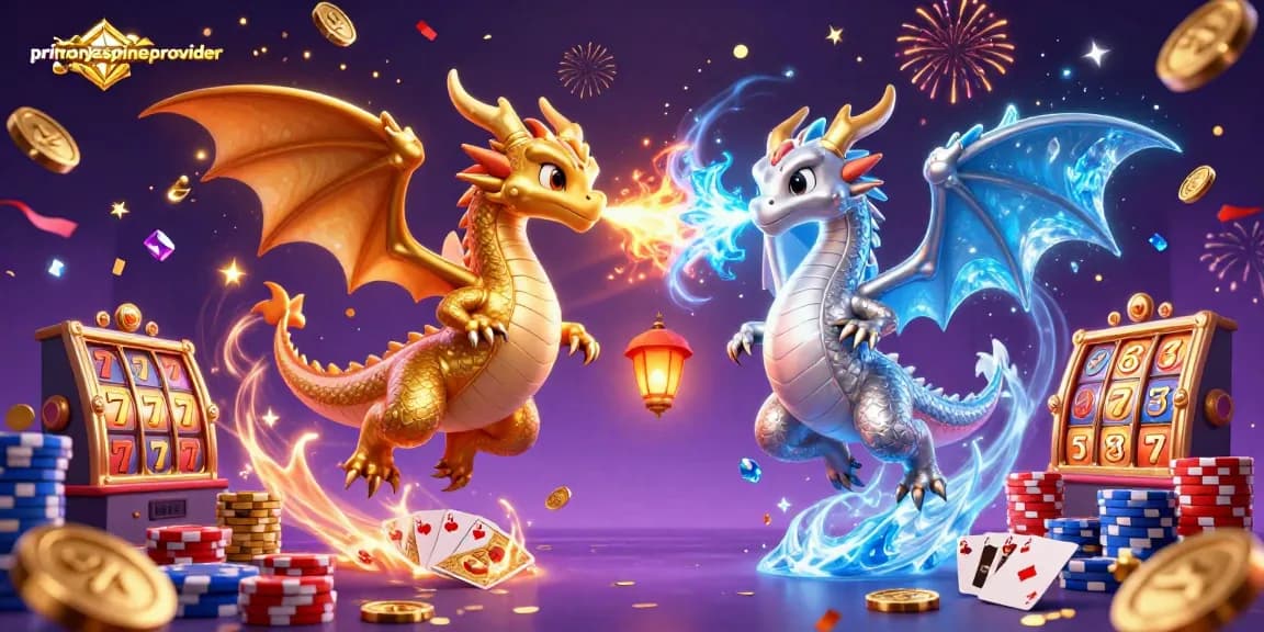 Menggali slot jackpot dengan primaryspineprovider sambil menembakkan simbol keberuntungan dan koin emas.