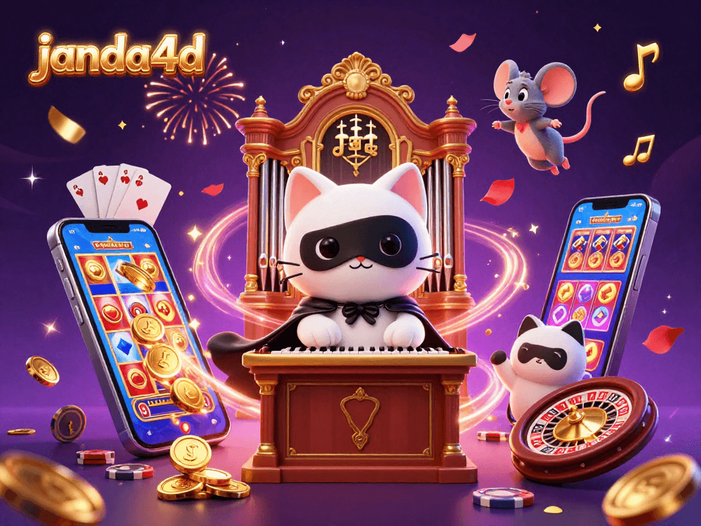 Permainan slot online janda4d dengan karakter kucing mistis di kasino menawan, siap memanjakan pemain.