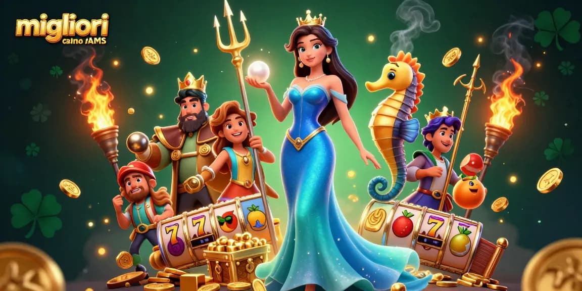 Vivi giochi emozionanti nei migliori casino non AAMS con azione jackpot entusiasmante e avventure con le slot.