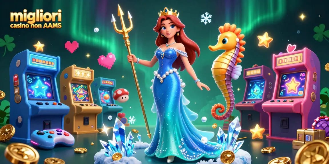 Scopri il brivido dei migliori casino non AAMS con elementi di gioco vibranti e personaggi dinamici.