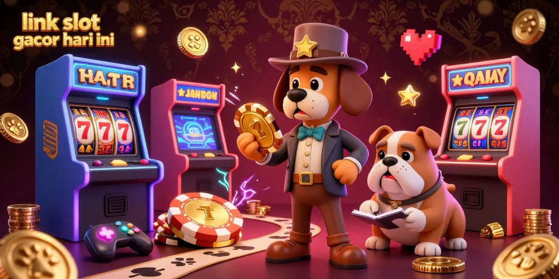 Mainkan permainan kasino yang menarik dengan peluang menang tinggi di link slot gacor hari ini, dengan visual yang cerah dan elemen permainan.