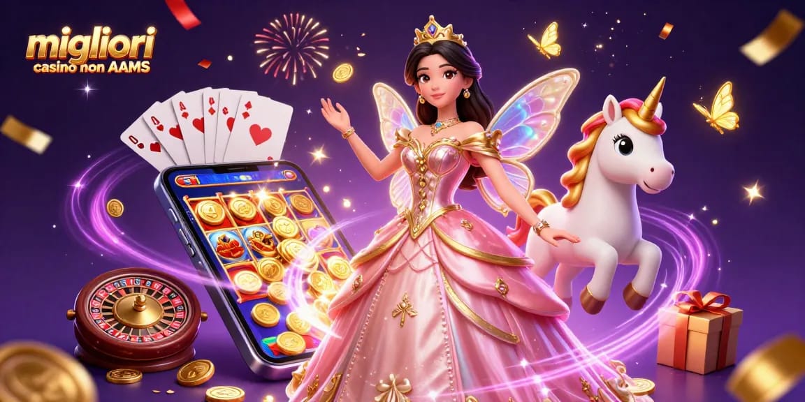 Vivi l'emozione dei migliori casino non AAMS con personaggi 3D vivaci e elementi di gioco emozionanti.