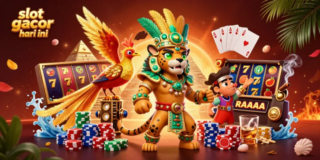 Play exciting slot gacor hari ini with vibrant symbols and thrilling 3D visuals that enhance your gaming experience.