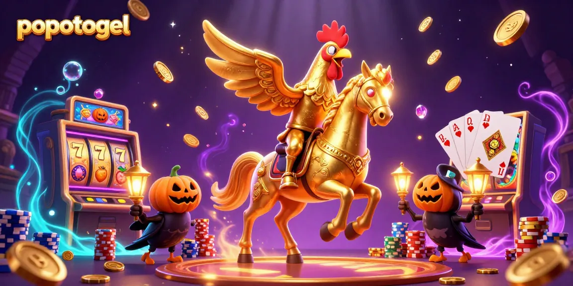 Experience exhilarating slots and lively gaming with popotogel in a vibrant casino scene.
