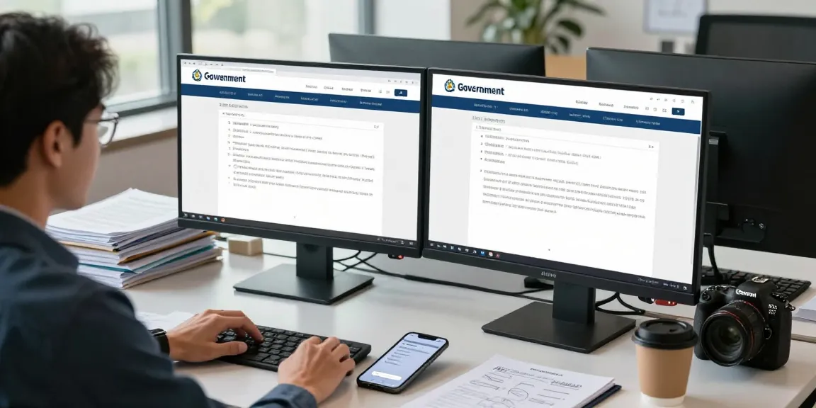 Best platform for your government documents rtps 4 in a modern workspace with dual monitors and organized files.
