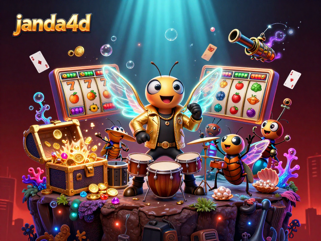 Janda4D menawarkan slot menggiurkan dengan cicada rock star dan elemen permainan yang berwarna-warni.