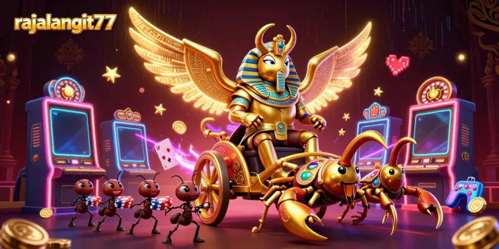 Permainan slot online di rajalangit77 dengan desain menarik dan akses mudah