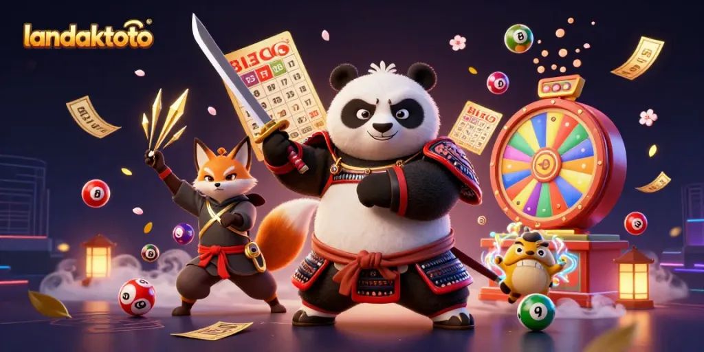 Mengakses kemenangan di landaktoto dengan suasana lotere dan karakter unik untuk pemain togel.
