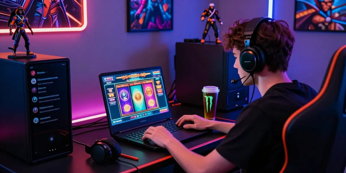 Pengalaman bermain situs slot online dengan laptop dan aksesori gaming