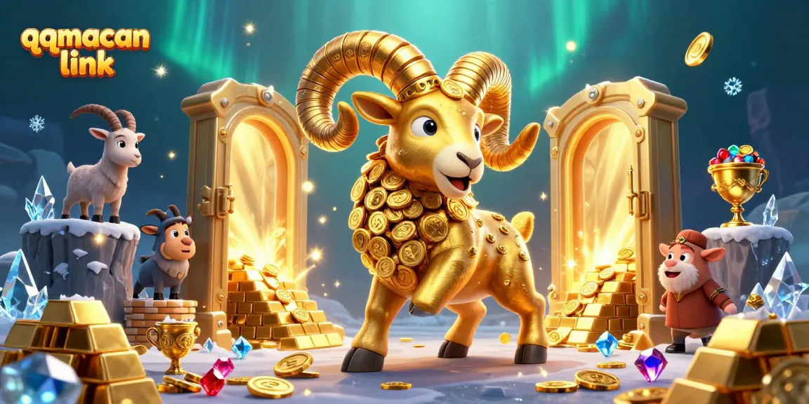 Experience thrilling gaming at qqmacan link with dynamic golden ram and elaborate treasure vault.