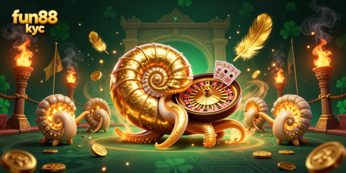 Cá cược thú vị với fun88 kyc thể hiện nautilus 3D chơi bài và quay roulette.