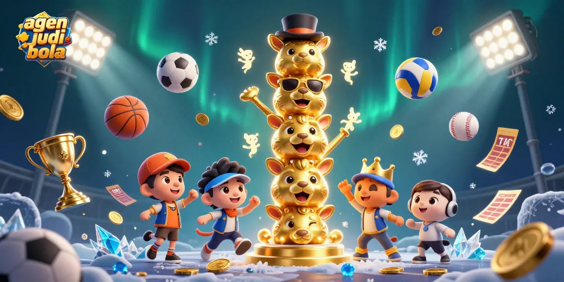 Experience the thrill of agen judi bola with vibrant sports action and dynamic casino elements.