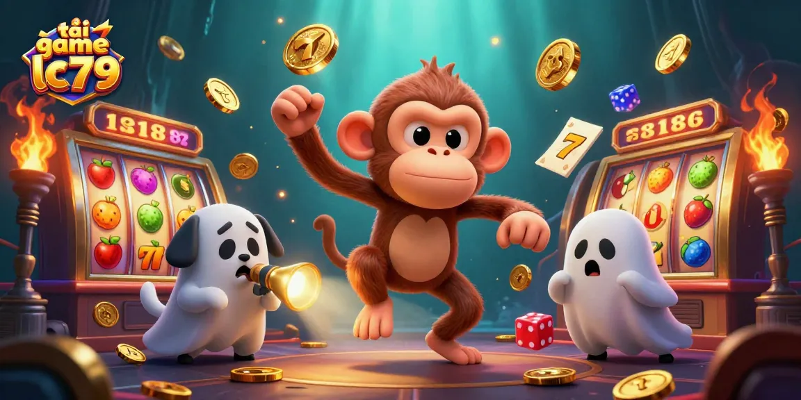 Trải nghiệm tải game lc79 với những biểu tượng vàng lấp lánh tại sòng bạc ảo.